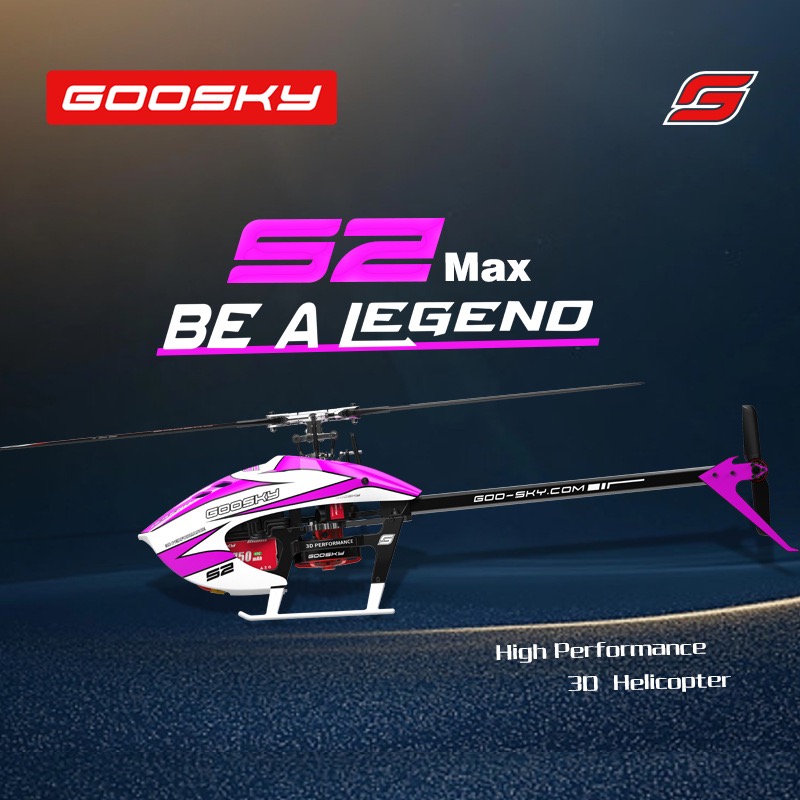 Rc Helicopter Case - GOOSKY S2 Max Model Aircraft Built-In