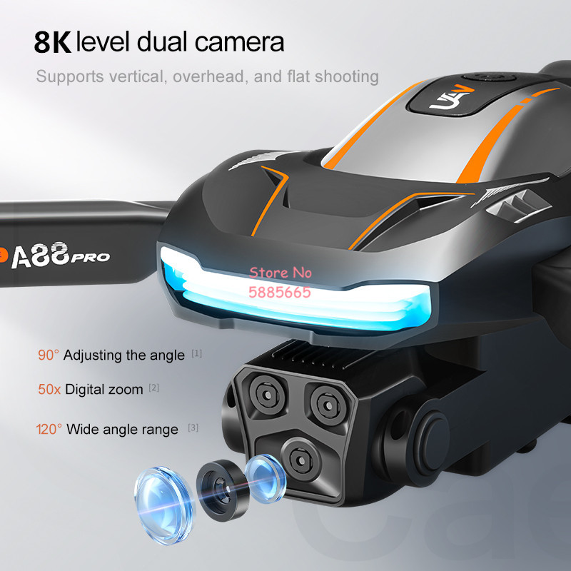 8K Aerial Photography Optical  - Rc Helicopter Case ulasan dan harga
