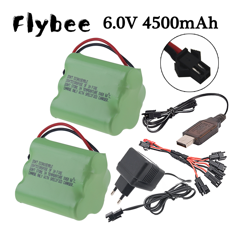 6v 4500mAh Ni-MH Battery SM Pl - Rc Helicopter Charger ulasan dan harga