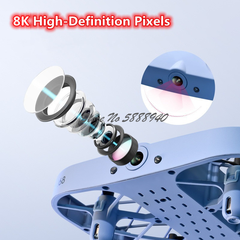 Enclosed Protect 8K HD Camera  - Rc Helicopter Electric ulasan dan harga