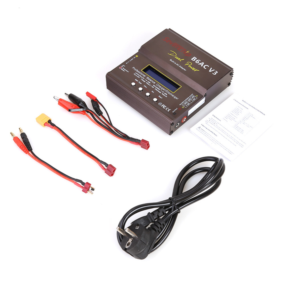 80W IMAX B6AC V3 Balance Charg - Rc Helicopter Charger ulasan dan harga