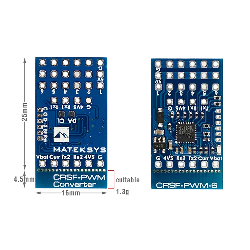 NEW Original Matek CRSF to PWM - Tbs Fpv Crossfire ulasan dan harga