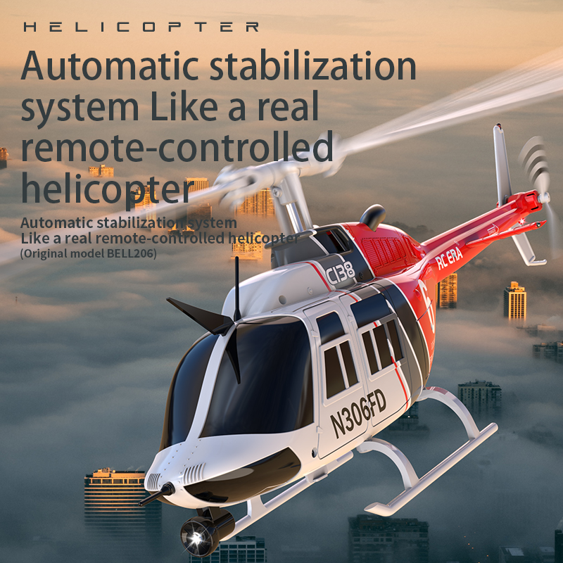 RC ERA C138 1:33 Bell 206 RC H - Rc Helicopter Gyro ulasan dan harga