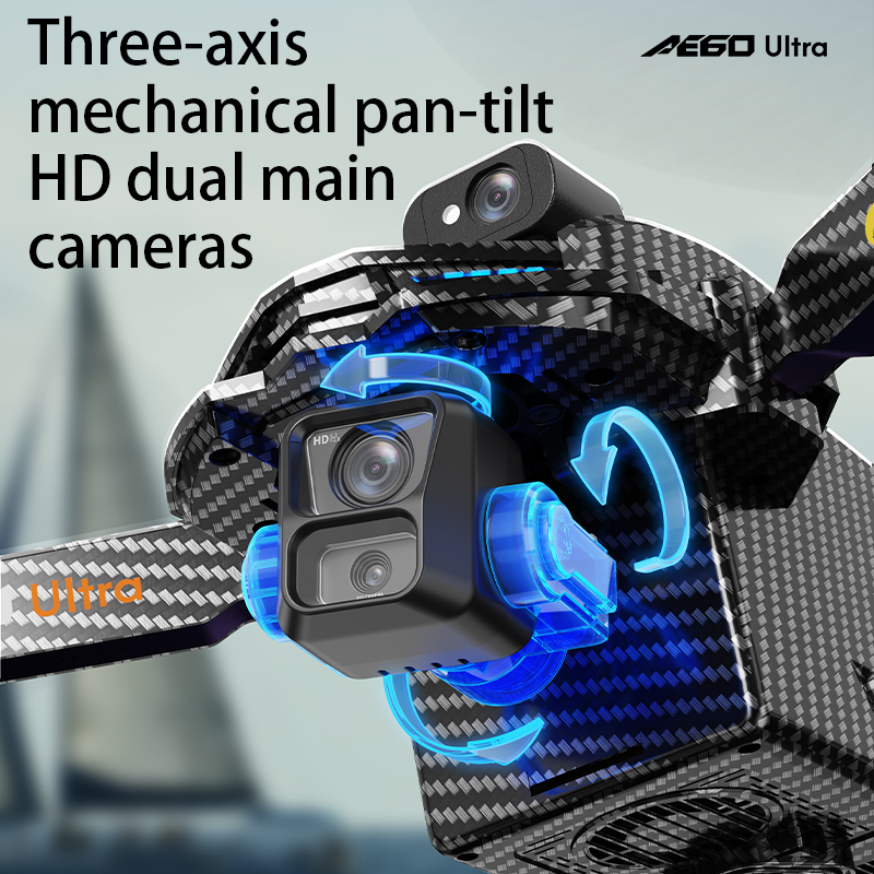 AE60 GPS Drone Professional 8K - Rc Helicopter Electric ulasan dan harga