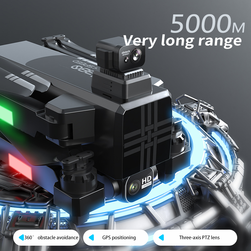A380 Drone 4K HD Three Axis An - Rc Helicopter Case ulasan dan harga