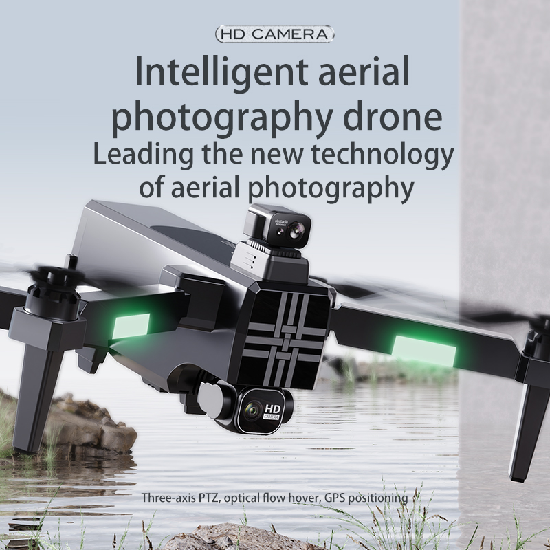 A380 Drone 4K HD Three Axis An - Rc Helicopter Case ulasan dan harga